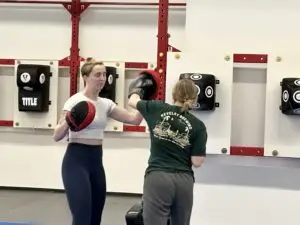 Happy Adult Martial Arts Students
