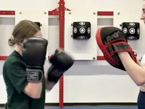 Happy Adult Martial Arts Students
