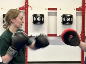 Happy Adult Martial Arts Students