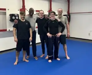 Happy Adult Martial Arts Students