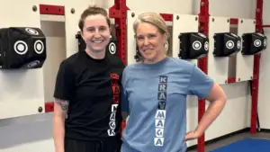 Happy Adult Martial Arts Students