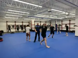 spinning back fist