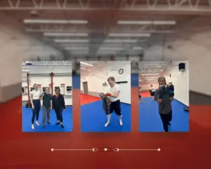 Happy Adult Martial Arts Students
