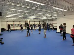 Muay Thai line drills
